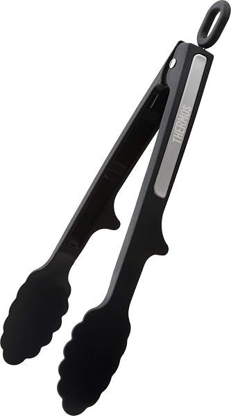 サーモス ナイロントング ブラック キッチンツール KT-T001 BK - 1
