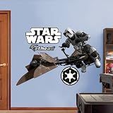 FATHEAD Scout Trooper Speeder Bike Graphic Wall D?cor [並行輸入品]