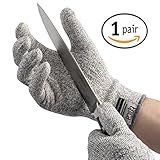 Epica 耐切創性グローブ CE レベル 5 保護 1ペア Small/Medium W-FH1703-S-1