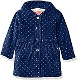 Wippette Baby Girls' Printed Fleece Jkt Navy 12 Months [並行輸入品]
