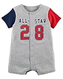 カーターズ Carter's ロンパース 半袖 ショートオール ベビー服 男の子 オールスター (12months(72-78cm)) [並行輸入品]