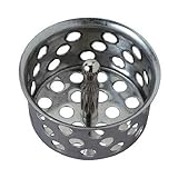 Master Plumber Sink Strainer 1-1/2-Inch Metal Crumb Cup with Post by Master Plumber [並行輸入品]