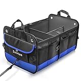 車用収納ボックス SIIVTON 収納ケース インナーボックス 多機能カーボックス 折り畳み式...