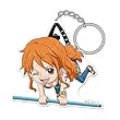 ワンピース ナミ アクリルつままれキーホルダー