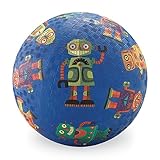 Crocodile Creek Robots Playground Ball, Blue, 7 by Crocodile Creek
