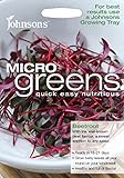 【輸入種子】 Johnsons Seeds MICRO greens Beetroot マイクロ・グリーンズ（スプラウト）・ビートルート ジョンソンズシード
