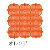 ミヅシマ工業　エイトチェッカーDX　本体　150×150×13ｍｍ　1ケース（200ピース入）　オレンジ　●420-0050 オレンジ