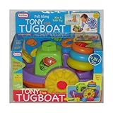 Tony the Pull Along Tugboat 4 in 1 Toy by funtime by Funtime