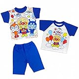 (バンダイ)BANDAI 半袖パジャマ アンパンマン 2トップス ブルー 90