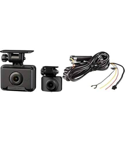 Amazon | 【セット買い】コムテック ドライブレコーダー ZDR043 前後2
