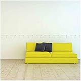 Owl Hills Wall Stickers: Arrows, Silver, 12", 30 Count [並行輸入品]