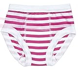 Egyptian Organic Cotton Print Training Pants, Fuschia Stripe, 12-24 Months by Under the Nile [並行輸入品]
