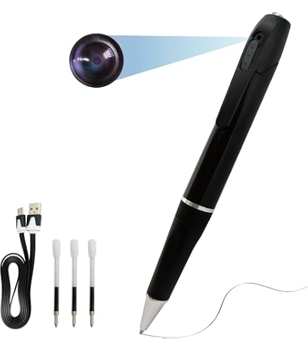 Amazon.co.jp: TAKOHA ペン型カメラ スリムタイプ 超小型カメラ 国内