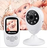 Baby monitor ワイヤレス ベビーモニター ベビーカメラ 見守りカメラ ホームモニター ペットモニター 見守りモニター コンパクト 無線 遠隔監視カメラ 双方向音声 外線ナイトビジョン/子守