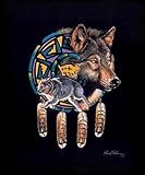 New Signature Collection Wolf Shield Luxury Queen Size Korean Mink Blanket