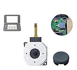 EC Support 互換品 NEW 3DS / NEW 3DS LL / NEW 2DS アナログ ジョイス スティック スライドパッドコントロール キャップ付き 基板 交換用 修理 部品 パーツ ホワイト (ダークグレー)
