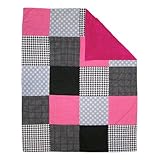 Trend Lab Multi-Patched Receiving Blanket, Serena by Trend Lab