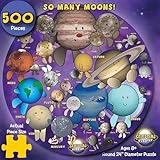 Celestial Buddies So Many Moons! ジグソーパズル 天文学 宇宙パズル ポスター 対象年齢8歳以上 | 教育 23 月 ポスター 科学 STEM学習用