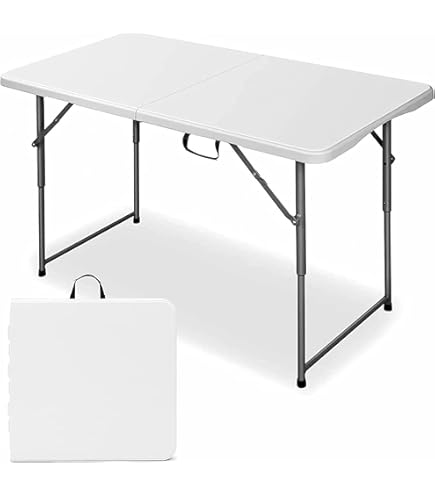 LIFETIME 折りたたみ式ホワイトテーブル 約120cm x 60cm Amazon.co.jp: LIFETIME ライフタイム 4人掛け 折りたたみ
