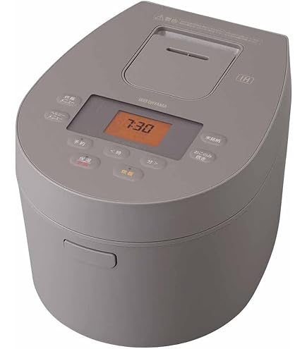 Amazon | RC-ISA30-B ブラック IHジャー炊飯器 3合 | アイリスオーヤマ