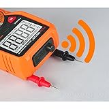 etbotuデジタルマルチメーターAC/DC電圧抵抗キャパシタンス周波数温度テスター6000カウント