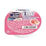 【まとめ買い】Nestle(ネスレ) アイソカル ゼリー ハイカロリー HC もも味 66g×48個入 (飲み込みやすい 高カロリー エネルギー ゼリー) ハイカロリーゼリー 栄養補助食品 介護食