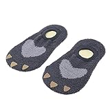 Lovoski 0-2歳　ベビー　赤ちゃん　ソックス　ブーティ　靴下　滑り止め　全3色 - ブラック