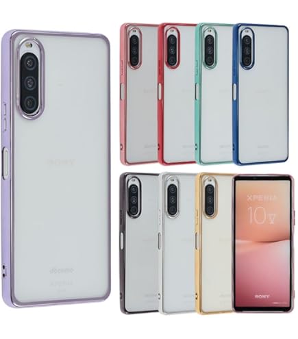 Amazon.co.jp: karutz Xperia10V用 互換品 対応 ケース TPU color