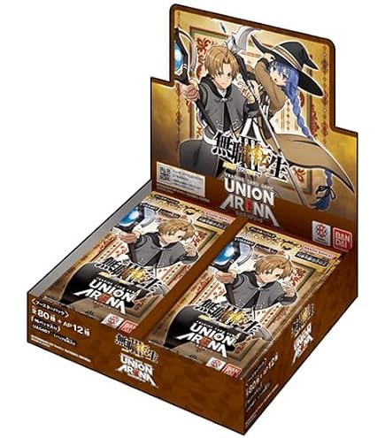 無職転生　初版未開封BOX シュリンク付き Amazon.co.jp: バンダイ(BANDAI) UNION ARENA ブースターパック 無職