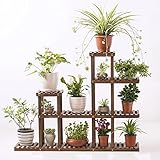 フラワースタンド木製の着陸多層棚単純なリビングルームバルコニー室内フラワーポットシェルフ