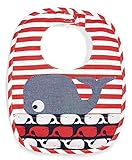 Mud Pie Unisex-Baby Newborn Whale Pocket Bib, Multi, One Size by Mud Pie