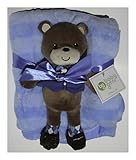 6458 Blanket Set w/ Doll Blue ONE by Cutie Pie Baby [並行輸入品]
