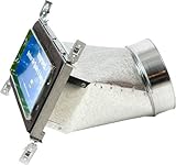Speedi-Boot SBH-4148 FB 4-Inch Width by 14-Inch Length to 8-Inch Diameter 45-Degree Register Vent Bo