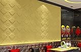 壁紙3D弾性brickTVの背景のレンガ70 * 70CM 3D壁のステッカーのリビングルームフレキシブルフォームのレンガのステッカーのベッドルームの模造の柔らかい袋接着剤の背景の壁紙1つを得る ( 