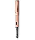 Amazon.co.jp: LAMY ラミー 万年筆 F 細字 ルクス ローズゴールド L76