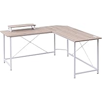 Ｈ　山善　L字デスク　アジャスター付き　幅90×奥行60×高さ70.5cm　YK 楽天市場】折りたたみテーブル L字 組み立て不要 幅90 奥行60 高