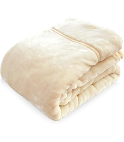 Amazon｜西川 毛布 シングル 2枚合わせ毛布 厚手 ポリエステル毛布