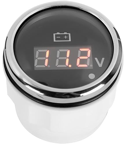 Amazon.co.jp: ポッシュ(POSH) バイク用品 ミニミニ電圧計 ブラック 8