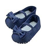 Leoy88 Baby Kid Shoes Soft Bottom Toddler Shoes Indoor Bowknot First Walkers (8~12Month) by Leoy88