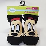 スモールプラネット 【キャラックス】ベビーソックス DISNEY ミッキーRD×BK 約7~10cm マルチカラー 綿、ナイロン、その他 滑り止め部分:PVC AWDS2130J
