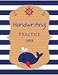 Handwriting Practice Paper: Penmanship Practice Paper Notebook Writing Letters & Words with Dashed Center Line, Handwriting Hooked Learn, Handwriting Workbooks for Kids, 8.5" X 11" 100 Pages