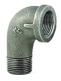 T&S Brass AG-8C-MF Gas Appliance Connectors with Elbow, 1/2-Inch by T&S Brass