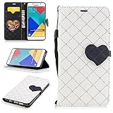 Aireratze(TM) Samsung Galaxy A5 2016 (A510) ケース　PU　手帳型　携帯電話用 [USBケーブルは無料です]　カバー カード収納ポケット付き　マグネット式　ス