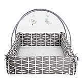 MaMing Bumper Bed Brick バンパーベッド 赤ちゃん ベビーベッド オーガニックバンパーベッド 安全なマットレス 超大型バンパーベッド [並行輸入品]