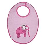 Lassig Water Repellent Bibs for Toddlers, Wildlife Elephant, 12 Inch by HABA [並行輸入品]