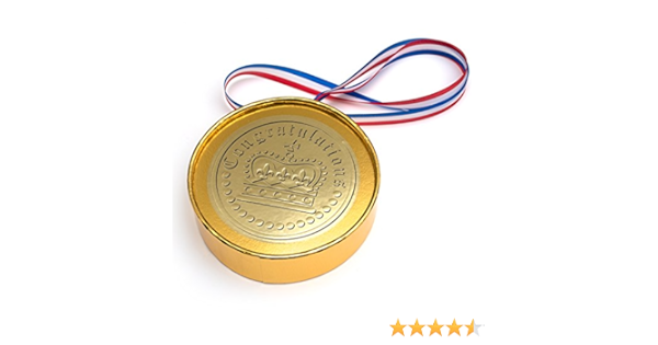 Amazon 金メダル お菓子 飴 キャンディ 幼稚園 保育園 運動会 行事 イベント 金 王冠メダル わいわいお菓子 あめ キャンディ 通販