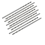 uxcell 1mm直径 40mm長さ HSSストレート シャンク ツイスト ドリル ビット 掘削ツール 10個