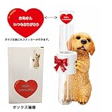 母の日用 ギフトパッケージ エイチツーオー ガラス花瓶持ちドッグ プードル