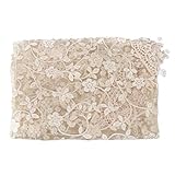 NaiFei新生児マタニティ赤ちゃん女の子の小道具レースの写真の写真の小道具キルトストレッチラップ (ベージュ)