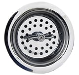 Larsen Supply 03 – 1129キッチンシンクバスケットStrainer、クロムメッキ、ステンレススチール、3 – 1 / 2インチ。 6 03-1129